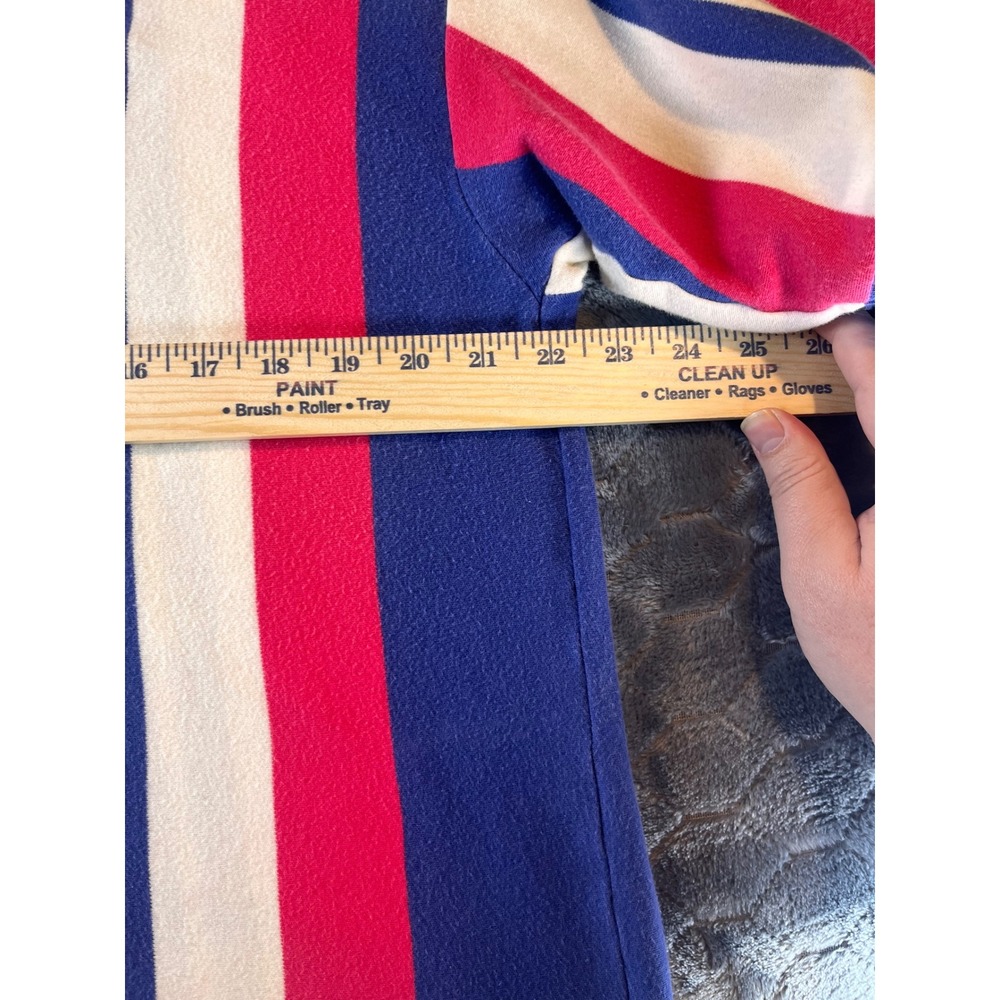 VTG Nautica Mens XL Multicolor Striped Polo Shirt Short Sleeve Casual Preppy - Picture 4 of 10